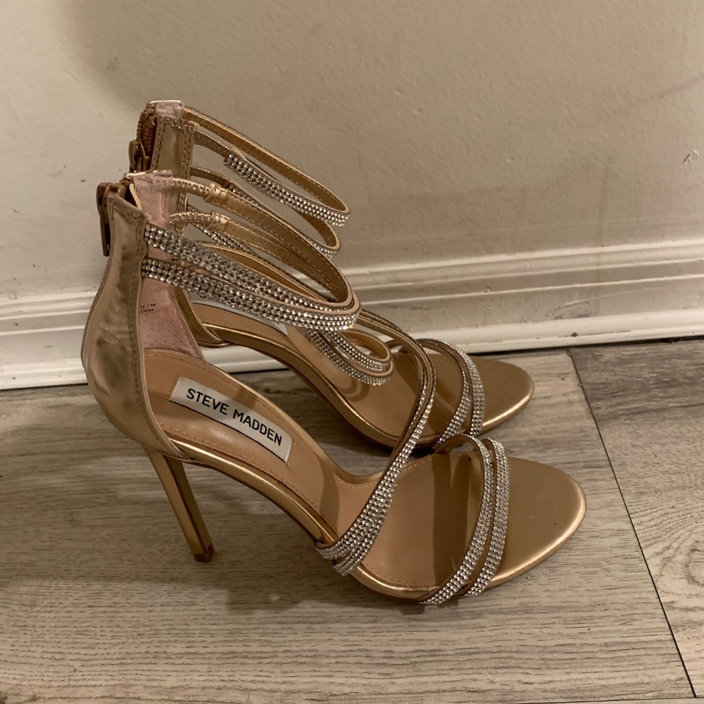 Steve Madden SWEETEST Rhinestone Heels